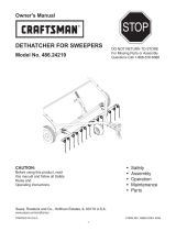Craftsman 486.24219 User manual