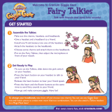 Cranium Giggle Gear Fairy Talkies 303033000 User manual