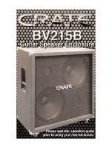 Crate Amplifiers BV215B User manual