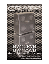 Crate Amplifiers BV412RVB User manual