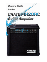 Crate MX20RC User manual