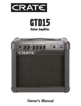Crate GTD15 User manual