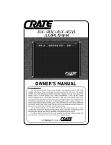 Crate GX-40D User manual