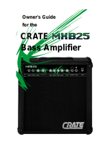Crate Amplifiers MXB25 User manual
