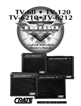 Crate Amplifiers TV-60 User manual