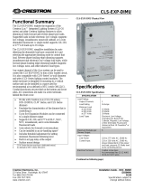 Crestron electronic CLS-EXP-DIMU User manual