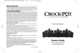 Crock-Pot TRIO COOK & SERVE SCLBC300-BS User manual