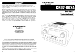 Crosley Radio CR02-002A User manual