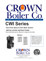 Crown Boiler CWI345 User manual