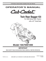 Cub Cadet 19A70001000 User manual