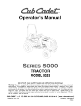 Cub Cadet TRACTOR 5252 User manual