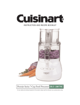 Cuisinart DLC-2007NC - Food Processor - 7 Cup User manual