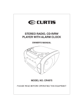 Curtis CR4975 User manual