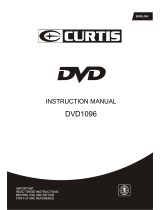 Curtis DVD1096 User manual
