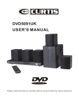 Curtis DVD5091UK User manual