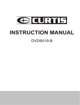 Curtis DVD6019-B User manual