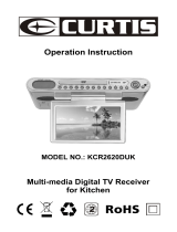 Curtis KCR2620DUK User manual