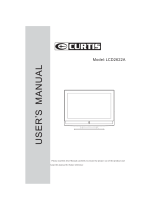 Curtis LC32VH55 User manual