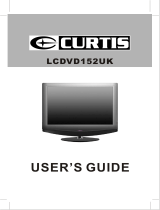 Curtis LCDVD152UK User manual