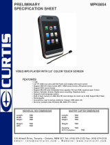 Curtis MPK8854UK User manual
