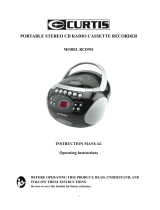 Curtis RCD951 User manual