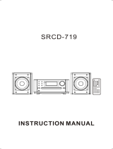 Curtis SRCD-719 User manual