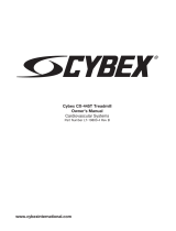 Cybex International CX-445T User manual