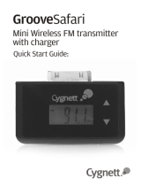 Cygnett Mini Wireless FM transmitter User manual