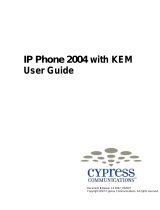 Cypress 2004 User manual