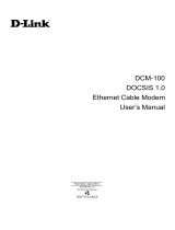 D-Link DCM-100 User manual