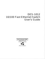 D-Link DES-1012 User manual