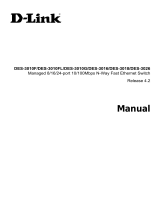 D-Link DES-3026 User manual