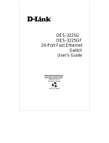 D-Link DES-3225G User manual