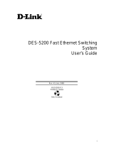 D-Link DES-5200 User manual