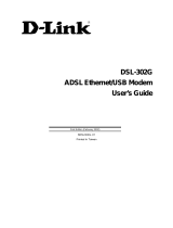 D-Link DSL-302G User manual