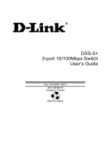 D-Link DSS-5+ User manual