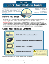 D-Link DWL-700AP User manual