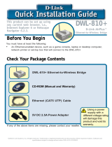 D-Link DWL-810+ User manual