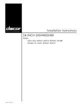 Dacor MDV24 User manual