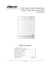 Dacor DDWF24S User manual