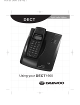 DAEWOO ELECTRONICS DECT 1900 User manual