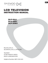 DAEWOO ELECTRONICS DLP-20D7 User manual