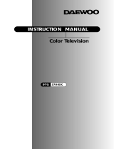 DAEWOO ELECTRONICS DTQ 27U8SC User manual