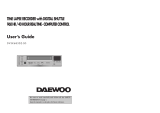 Daewoo DV3K683DZ-SD User manual