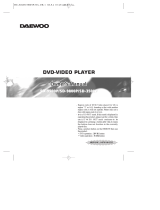 DAEWOO ELECTRONICS SD-9800P User manual