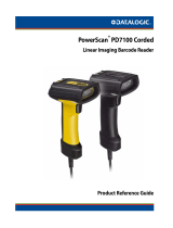 Datalogic PowerScan PD7100 Corded User manual