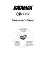 Datamax E4203 User manual
