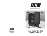 DCM Speakers FT10 User manual