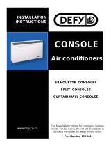 Defy Appliances 059 044 User manual