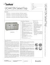 Delfield UCD4472N-12 User manual
